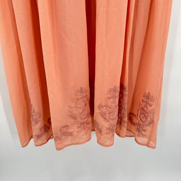 Altar'd State Lycee Long Maxi Dress // S - Picture 4 of 7